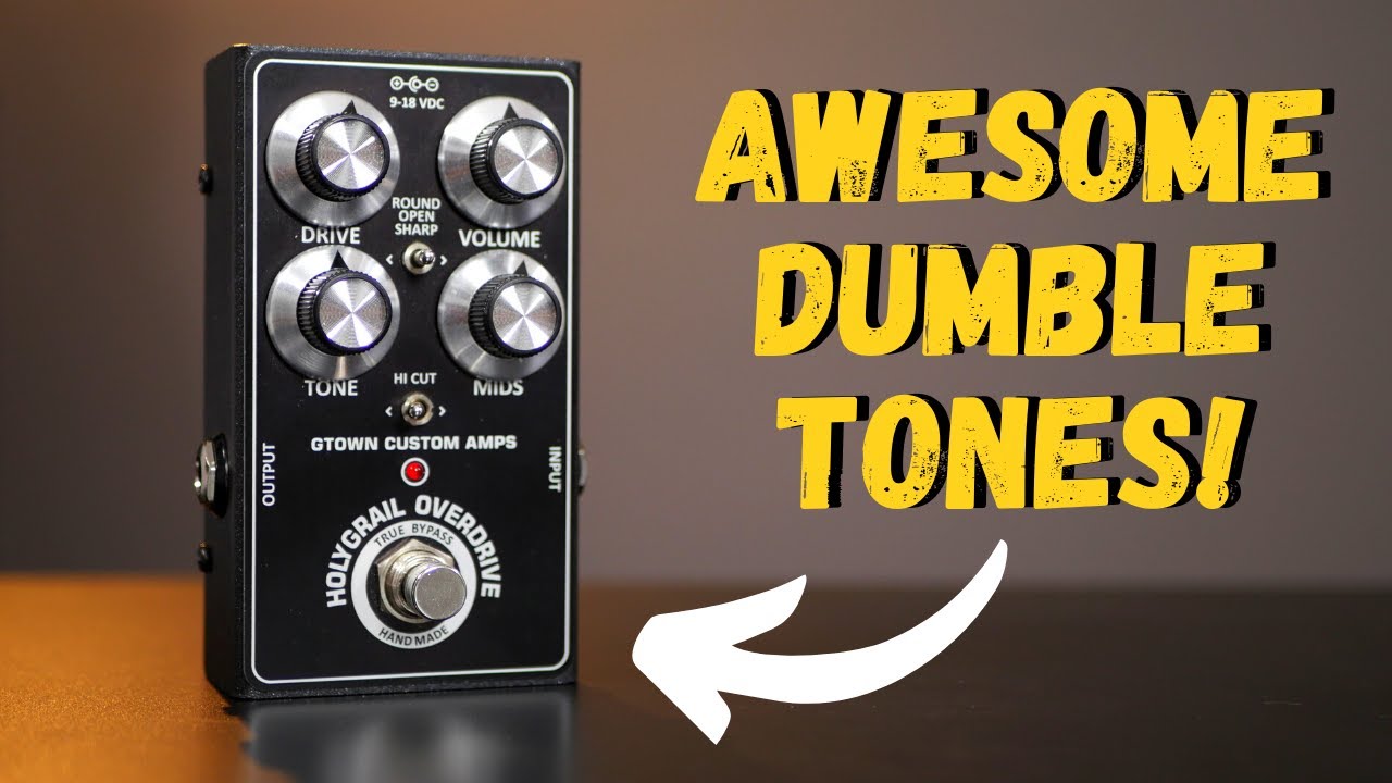 A Great Overdrive Pedal! - GTown Custom Amps HolyGrail Overdrive