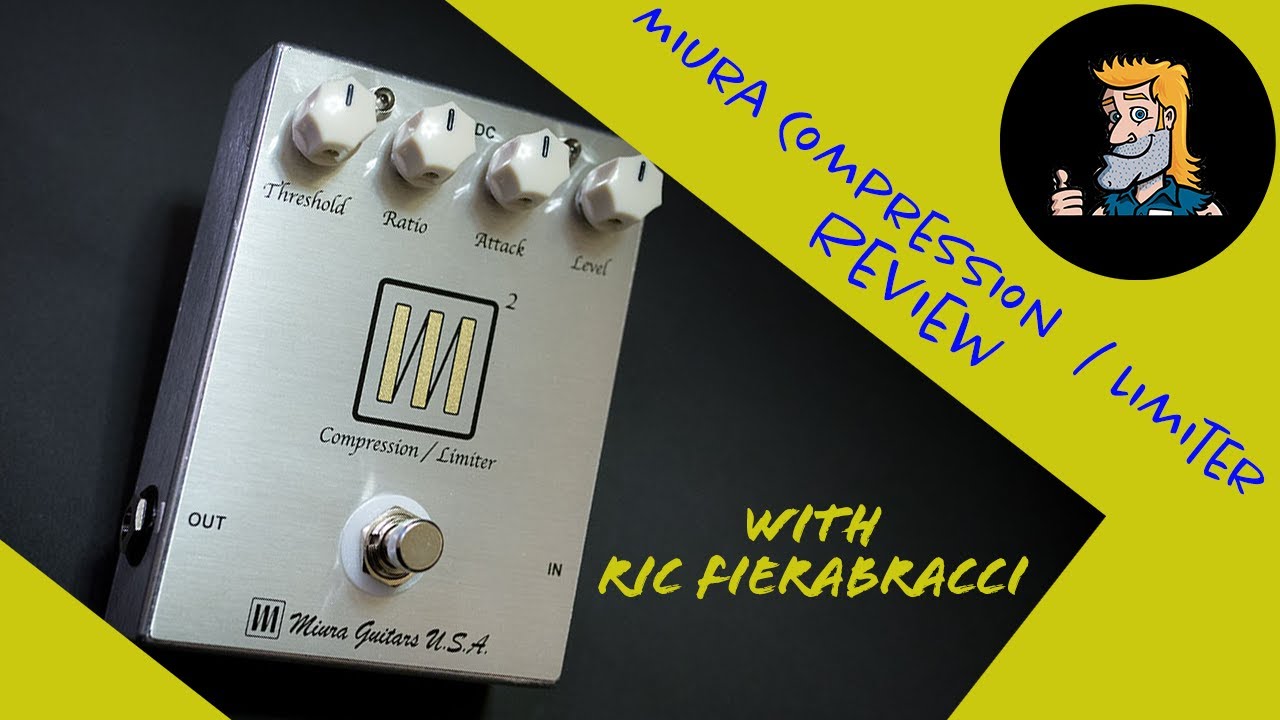 Miura Guitars USA - M2 Compression / Limiter Pedal Review-Tutorial