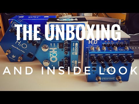 Visual Sound - Truetone H2O Unboxing and Opening all 3 versions