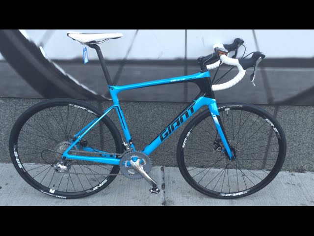 2015 Giant Defy Advanced 3 - Review w/ Disc Brakes - YouTube