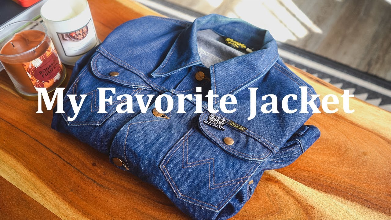 My Favorite Jacket | VINTAGE Wrangler 126MJ - YouTube