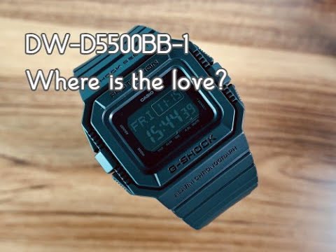 DW-D5500BB-1 More Love For This Square, Please - YouTube