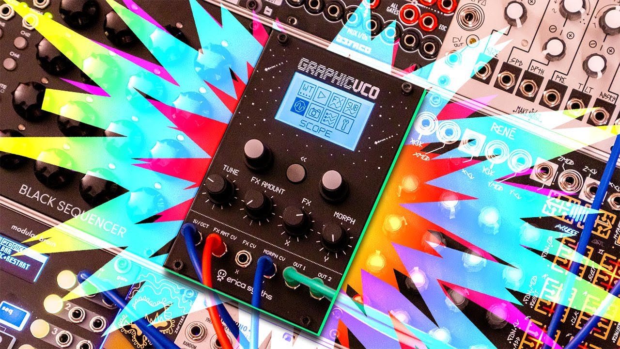 This is the Erica Synths Graphic VCO - YouTube
