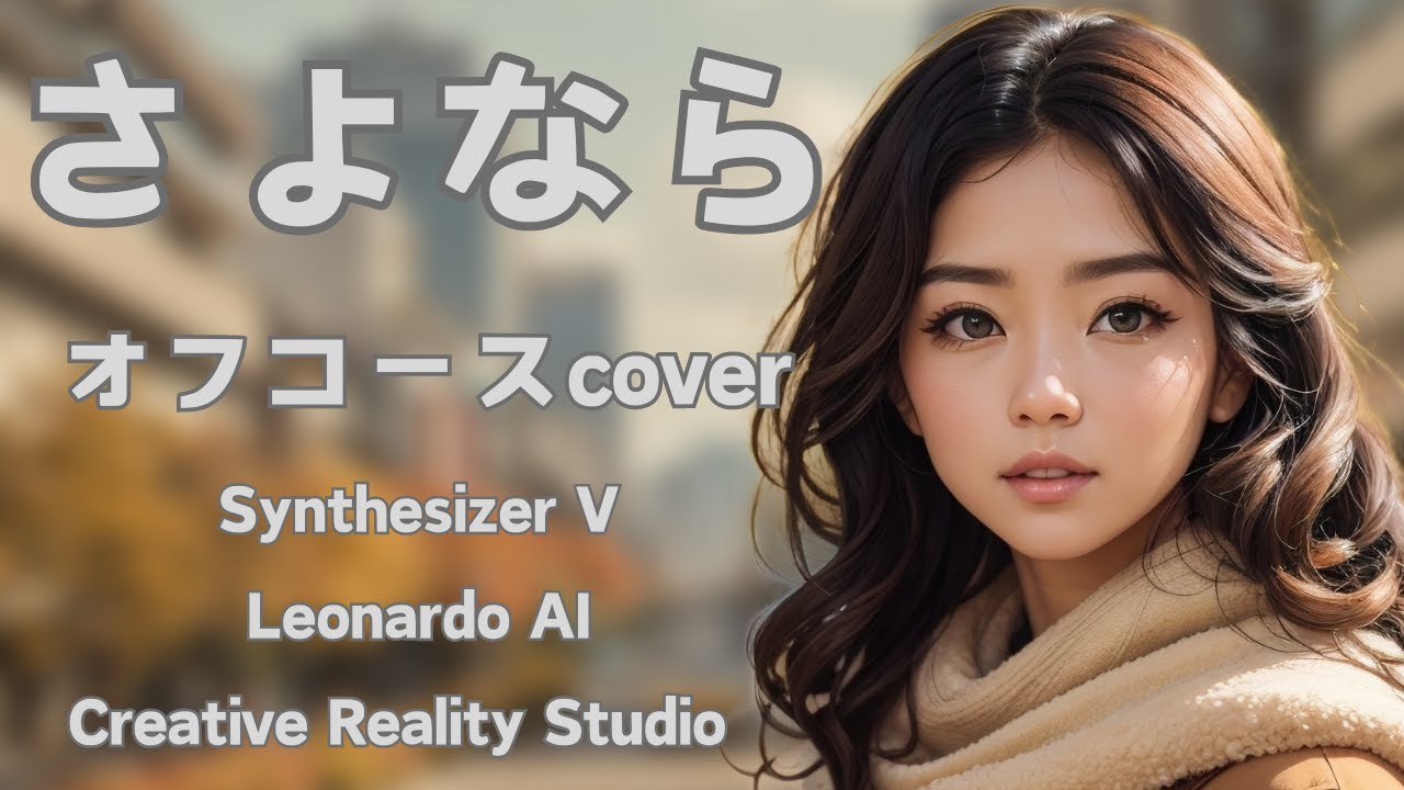 AIが歌う】さよなら/オフコース 小田和正 cover【Synthesizer V