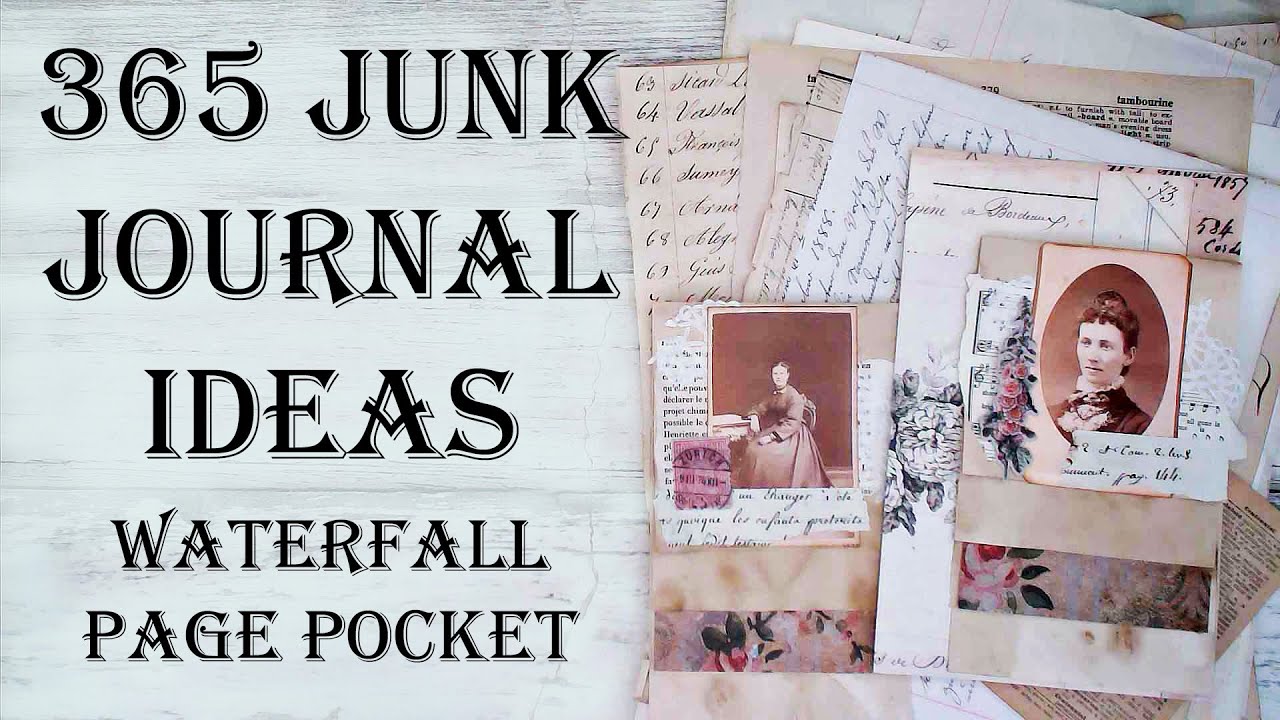 Day 113 of 365 Days of Junk Journal Ideas - How To Make A