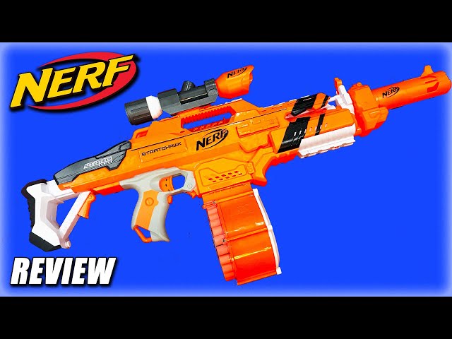 Nerf Accustrike Stratohawk Review | 2018 NEW Rapidstrike Nerf Gun