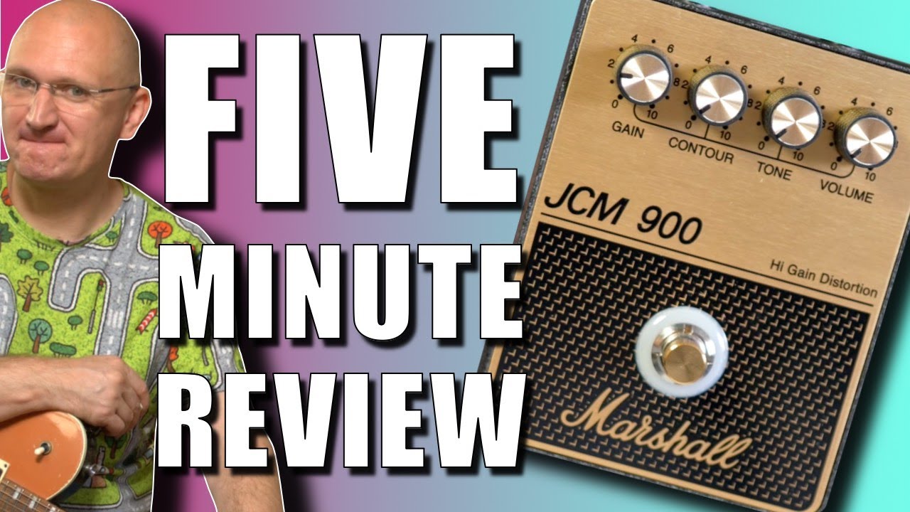 5 Minute Review - Marshall JCM900 Pedal - YouTube