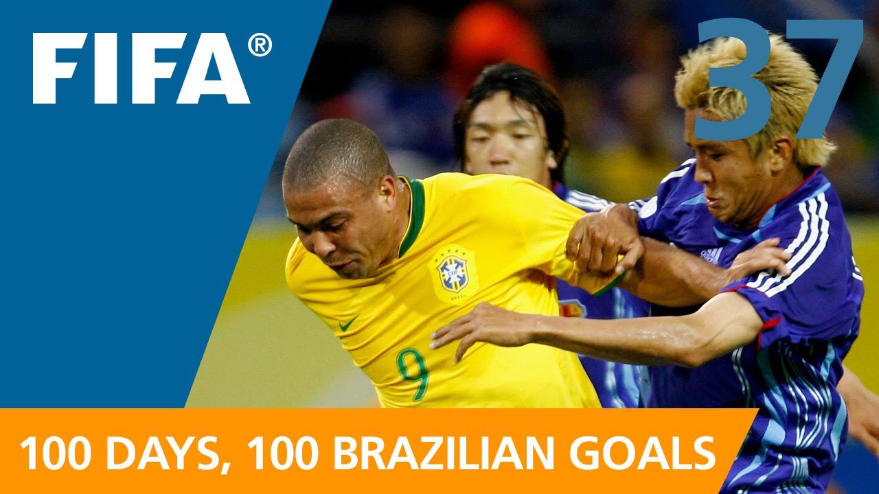 100 Great Brazilian Goals: #37 Ronaldo (Germany 2006) - YouTube