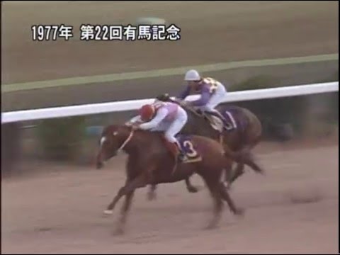 第22回 有馬記念 【テンポイント】伝説のマッチレース - YouTube