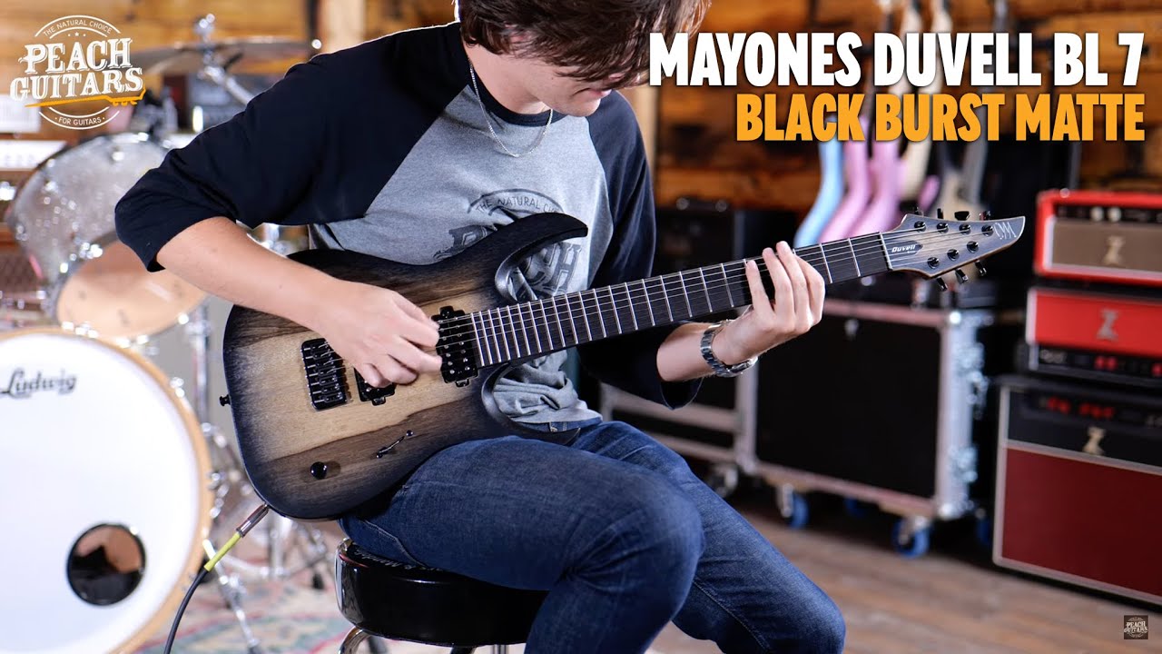 No TalkingJust Tones | Mayones Duvell BL 7 Trans Natural Black