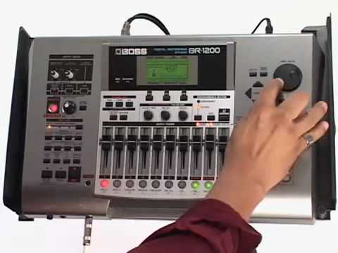 Boss BR1200CD Recorder - YouTube