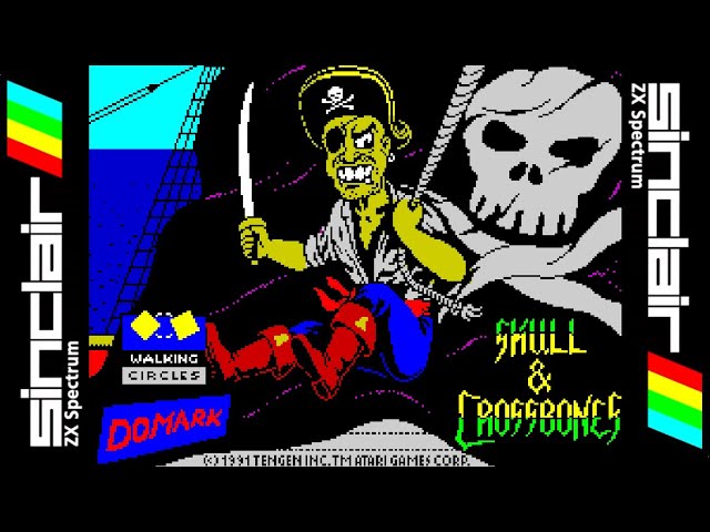 SKULL & CROSSBONES (1991) Walkthrough, ZX Spectrum - YouTube