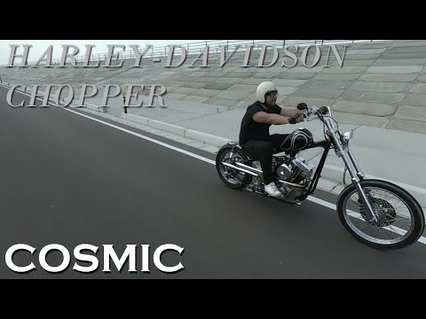 フリスコスタイルのショベルヘッドチョッパー】COSMIC / H-D