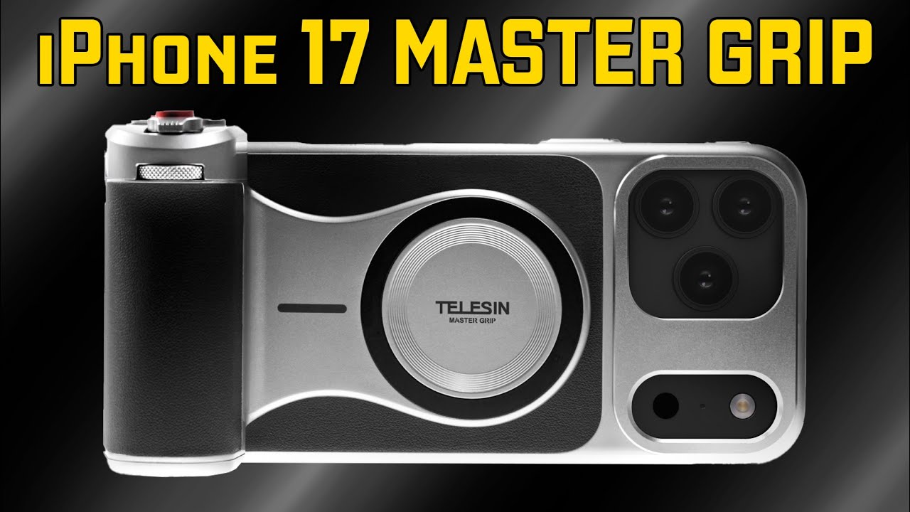 Turn Your iPhone 17 into a Pro Camera with TELESIN MASTER GRIP