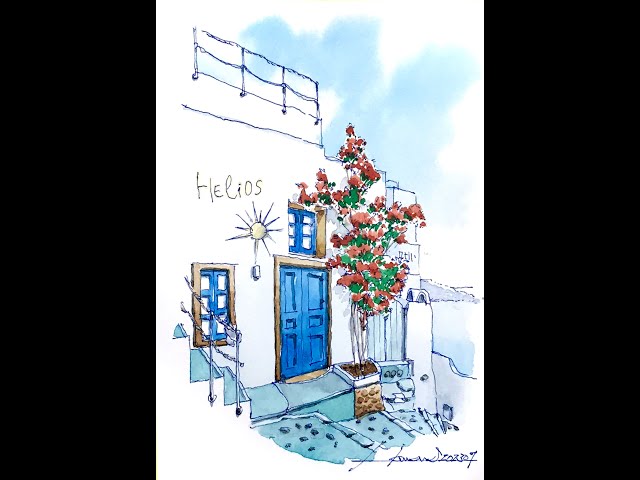 Petersons? 水彩画 Watercolor Artist