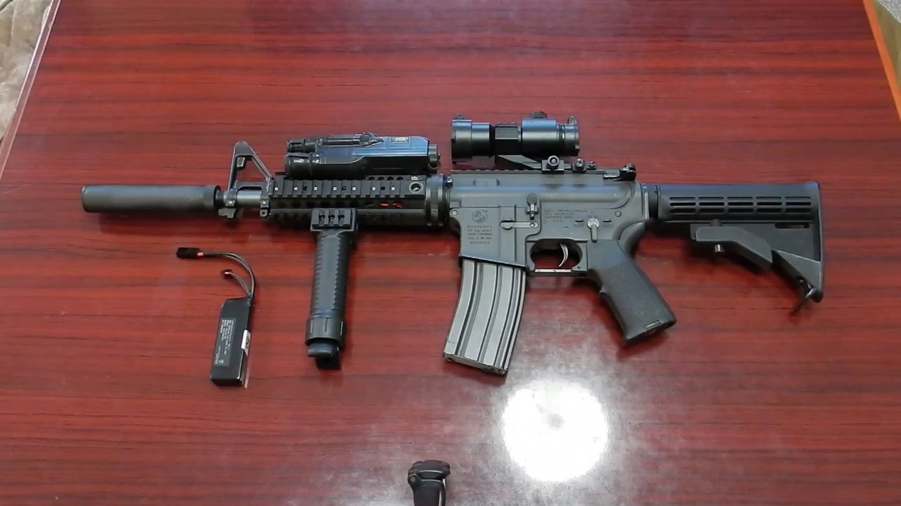 東京マルイスタンダード電動ガン M4A1をカスタムして撃ってみた