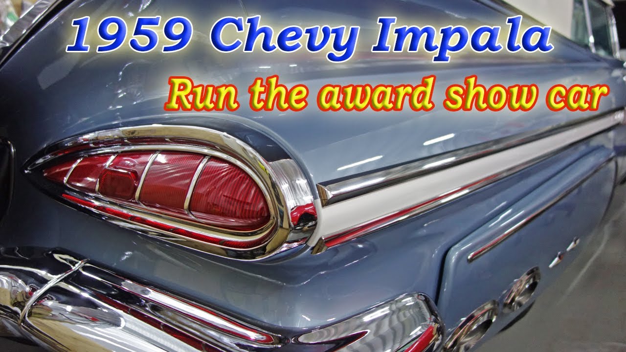 💎【極美車】1959 インパラを眺めていたいのよ！1959 Chevy Impala Run