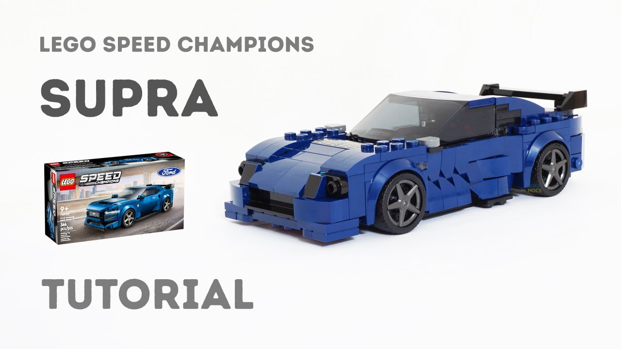Tutorial - Toyota Supra | Lego Speed Champions 76920 Alternate