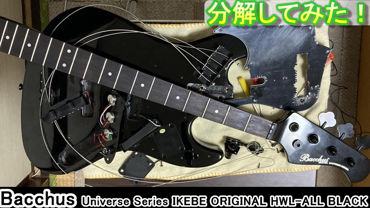 分解してみた！】Bacchus Universe Series IKEBE ORIGINAL HWL - ALL