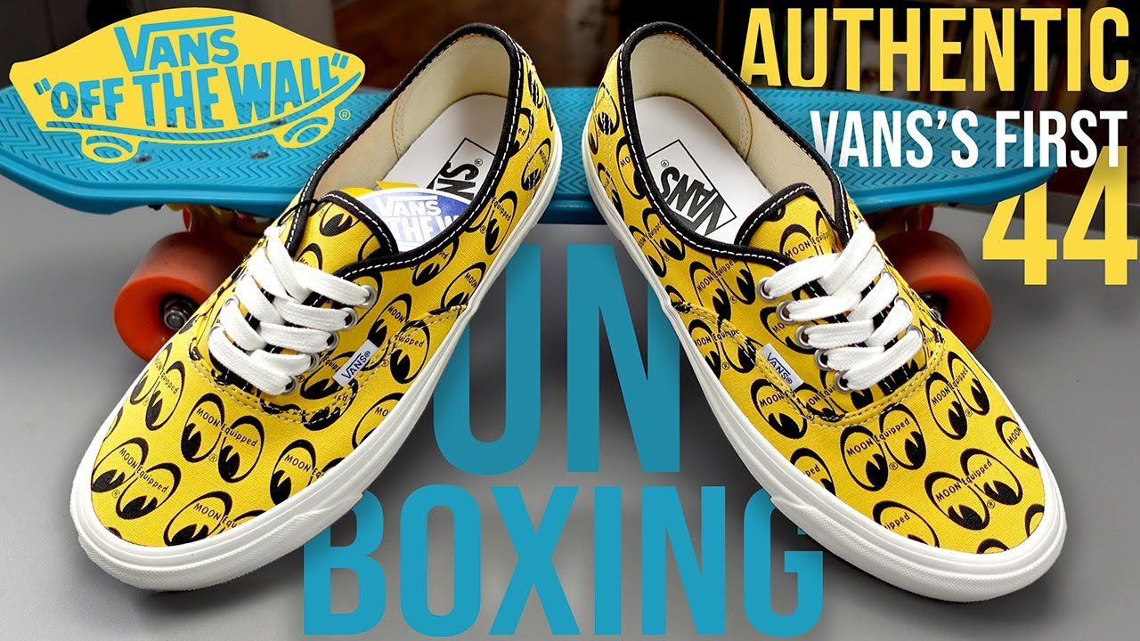 VANS Authentic 44 D Mooneye Anaheim Factory Edition: UNBOXING