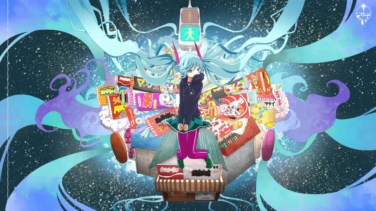 Miku Hatsune】Black Hole Hill Shopping District - Eng Sub