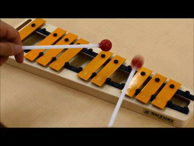 ミニグロッケンMSG-13 -鈴木楽器製作所- - YouTube