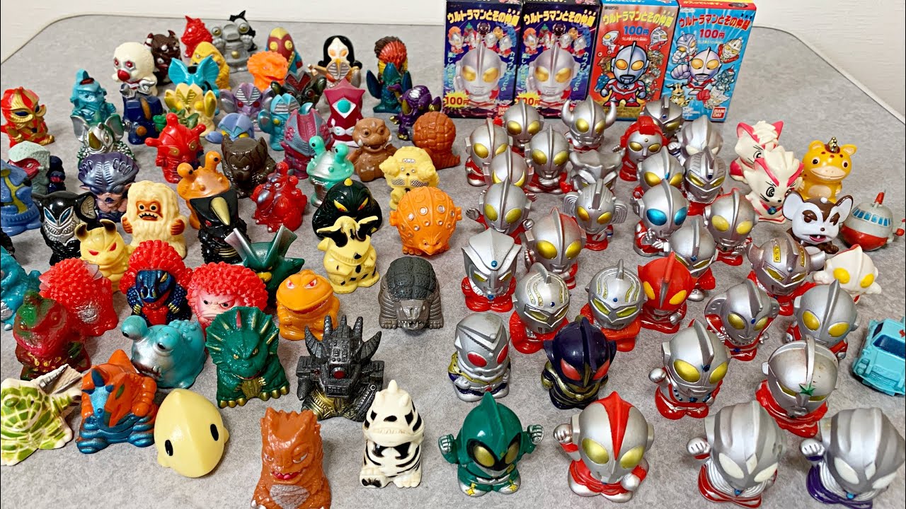 ウルトラマン ウルトラ怪獣 指人形 まとめ売り クリアEXPO限定含む 200