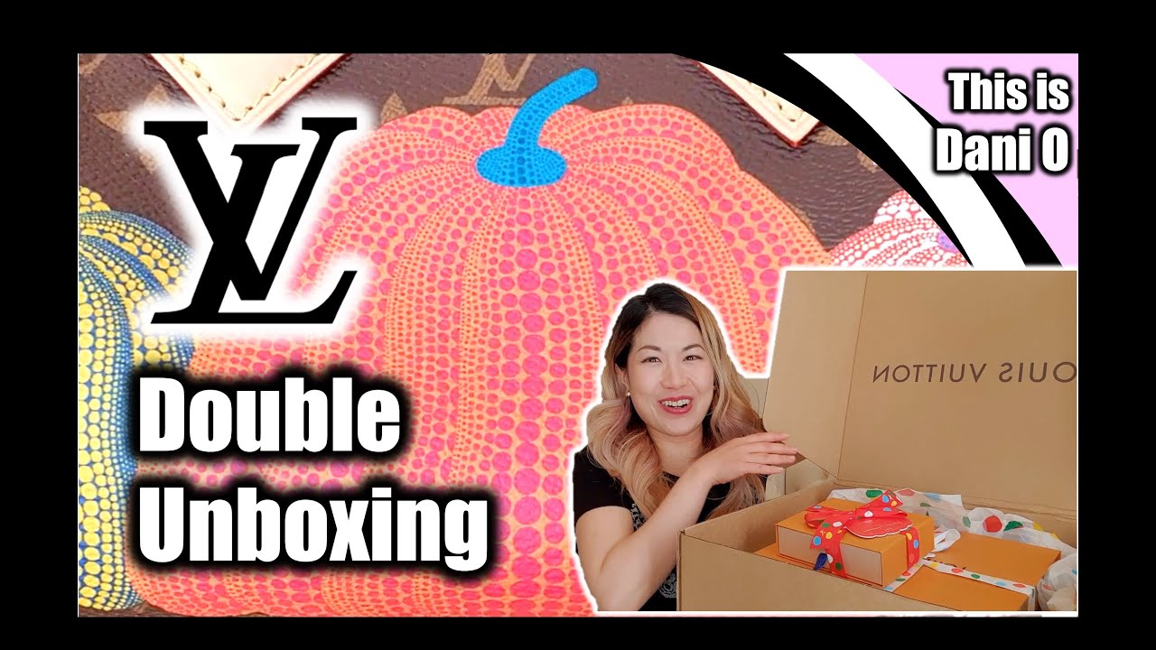 LV x YK Double Unboxing | Louis Vuitton x Yayoi Kusama Unboxing