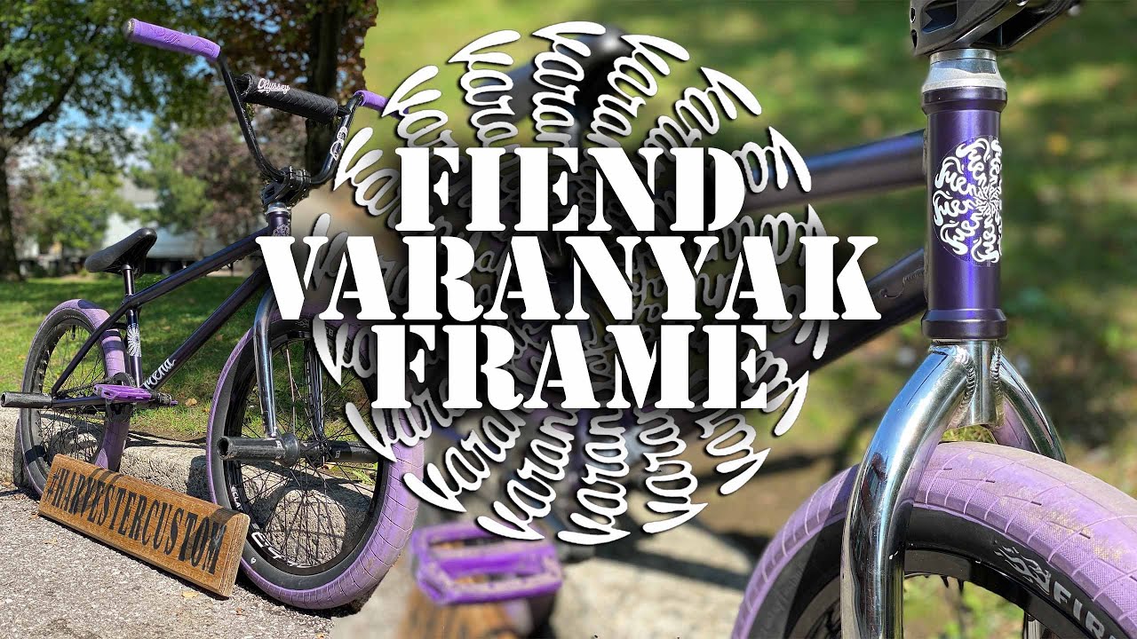 Fiend Varanyak V2 Frame Build @ Harvester Bikes - YouTube