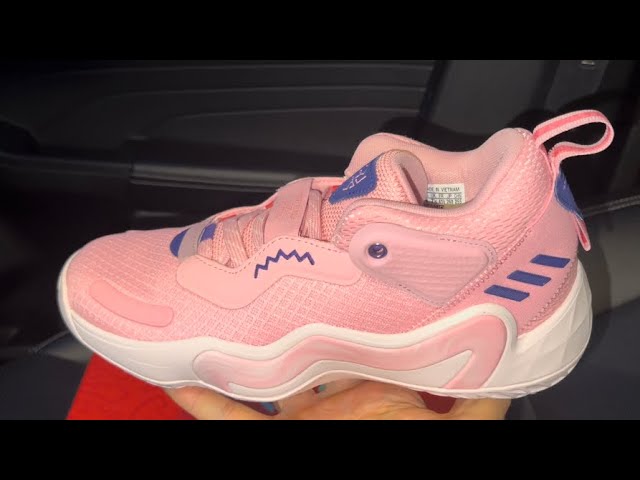 Adidas DON Issue 3 Pink Donovan Mitchell Basketball Shoes - YouTube