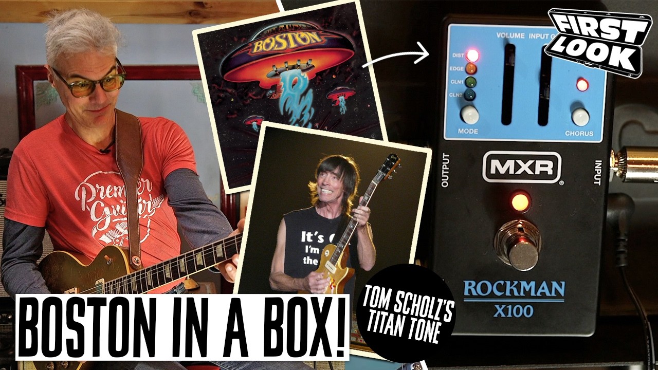 MXR Rockman X100 Recreates Tom Scholz's Iconic Boston Guitar Sound