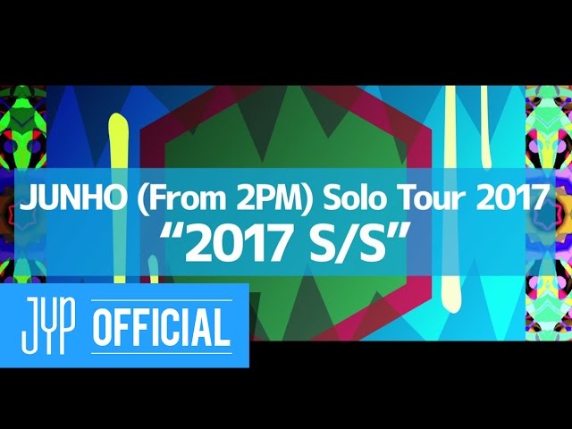 JUNHO (From 2PM) Solo Tour 2017 - YouTube