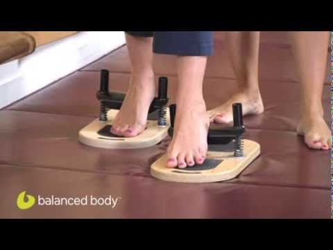 Standing Footwork Using Two Foot Correctors - YouTube