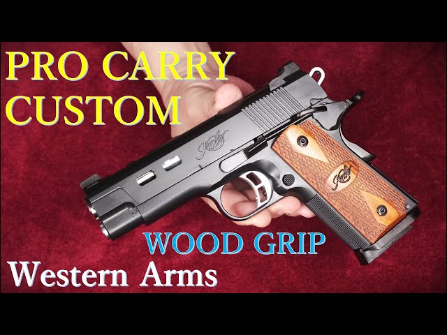 プロキャリー・カスタム・ウッドグリップ / ウェスタンアームズ：外観