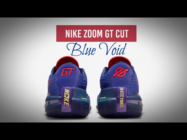 BLUE VOID 2021 Nike Zoom GT Cut RELEASE DATE + DETAILED LOOK - YouTube