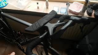 Specialized s-works venge vias clip on aero bar - YouTube