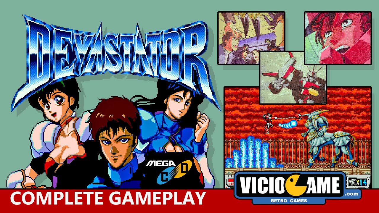 🎮 Devastator (Sega CD) Complete Gameplay - YouTube