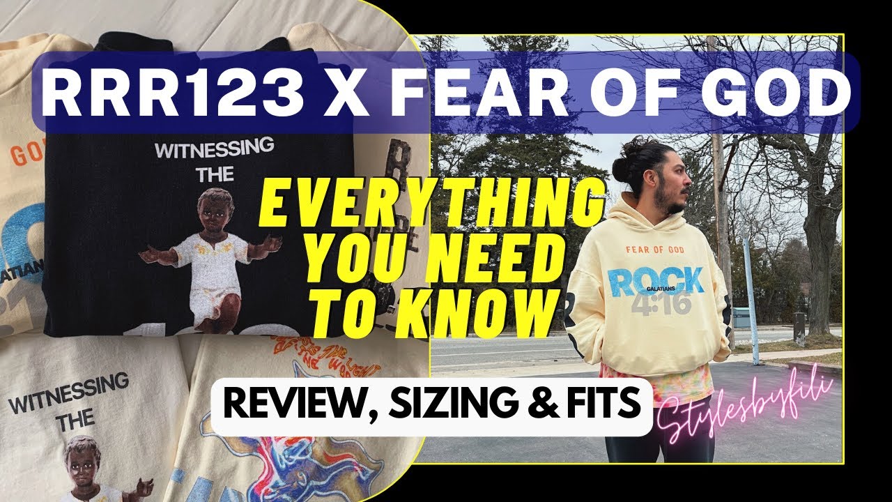 RRR-123 x Fear of God Full Collection - Sizing, Review PLUS Wavy