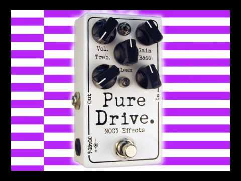 NOC3 Effects Pure Drive Overdrive Pedal - YouTube