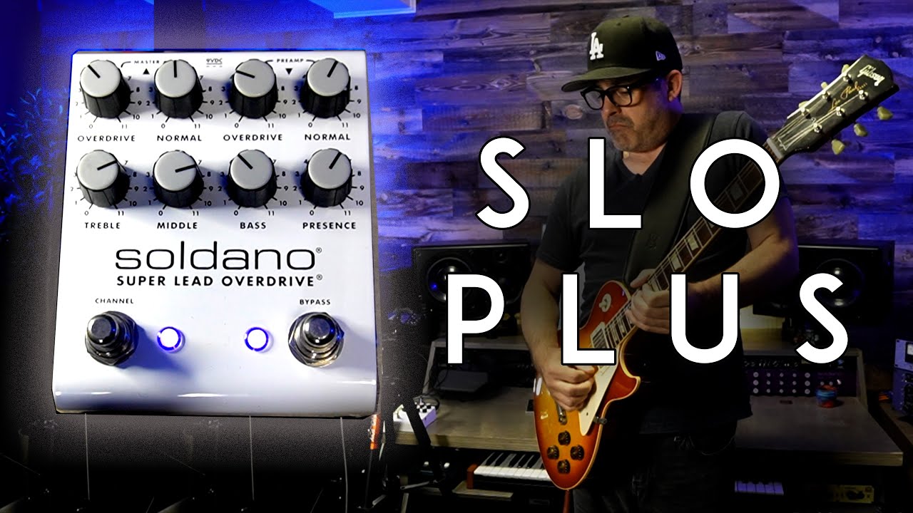 Soldano SLO Plus Overdrive Pedal into EVERYTHING!!! - YouTube
