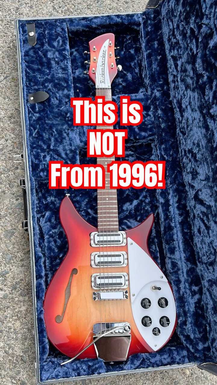 Rickenbacker 1996 Isn't a Year – It's Lennon's Replacement Guitar