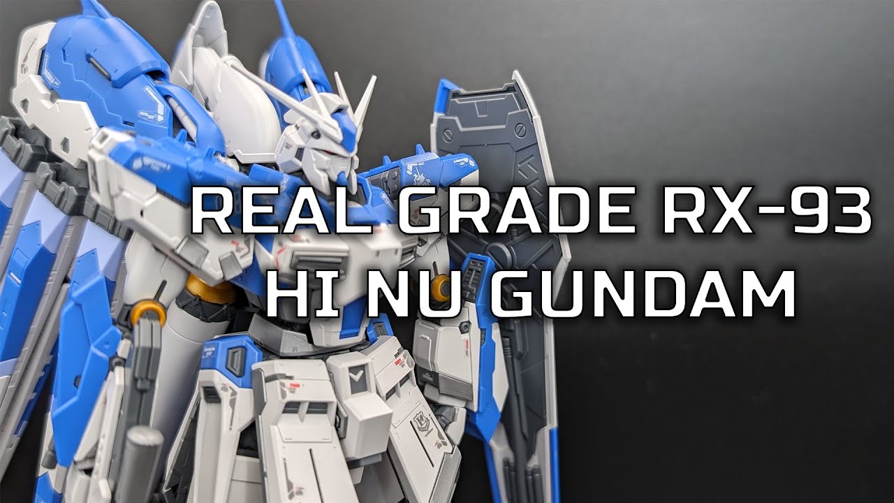 RX 93 v2 Hi Nu Gundam RG - Real Grade Gunpla - Mobile Suit Gundam