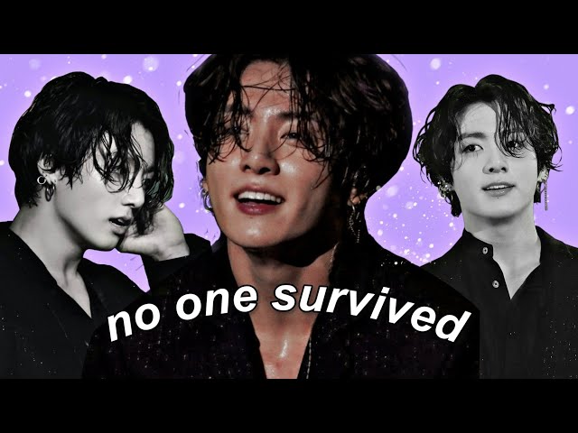 190811 jungkook ft. his long wavy hair because we're not okay