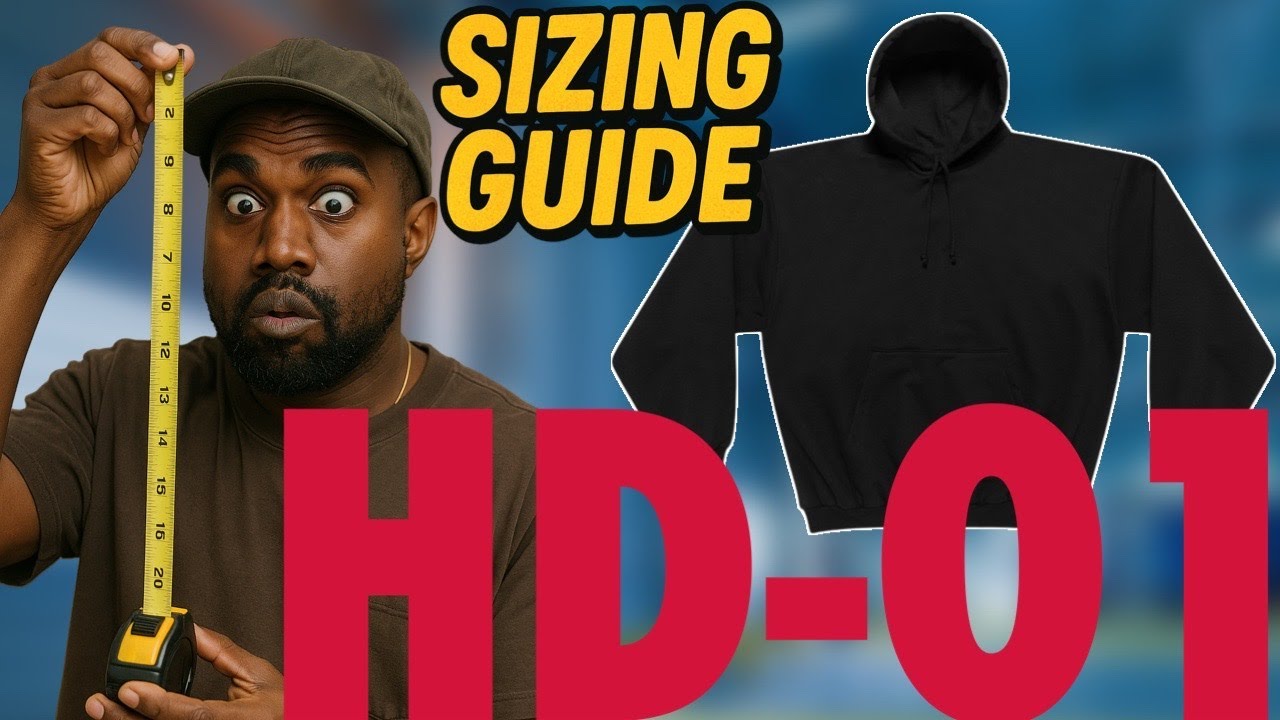 NEW YEEZY HD-01 Hoodie SIZING GUIDE - YouTube