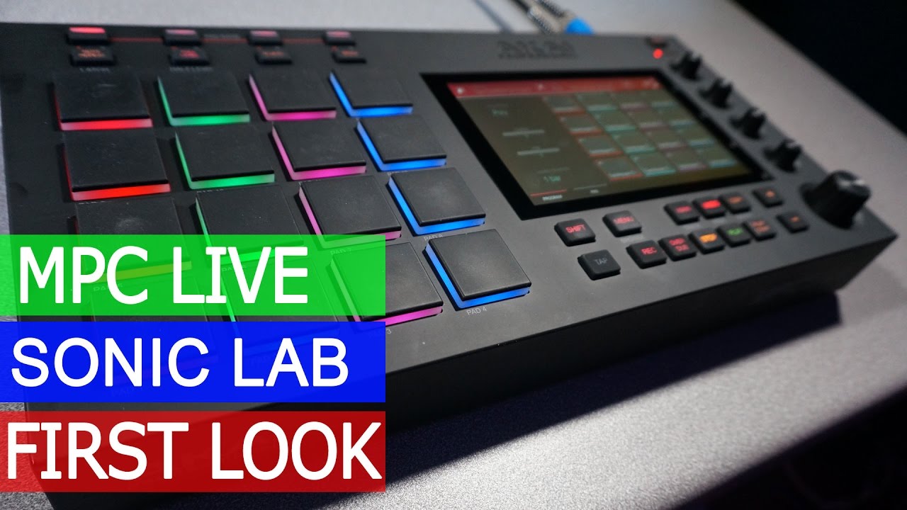 Akai MPC Live - First Look - YouTube