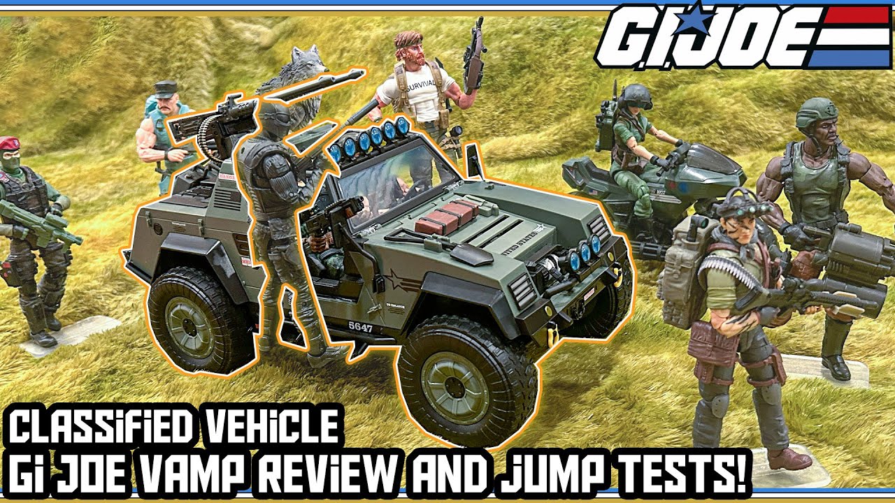 Gi Joe Classified VAMP - Jump Tests and Review - YouTube