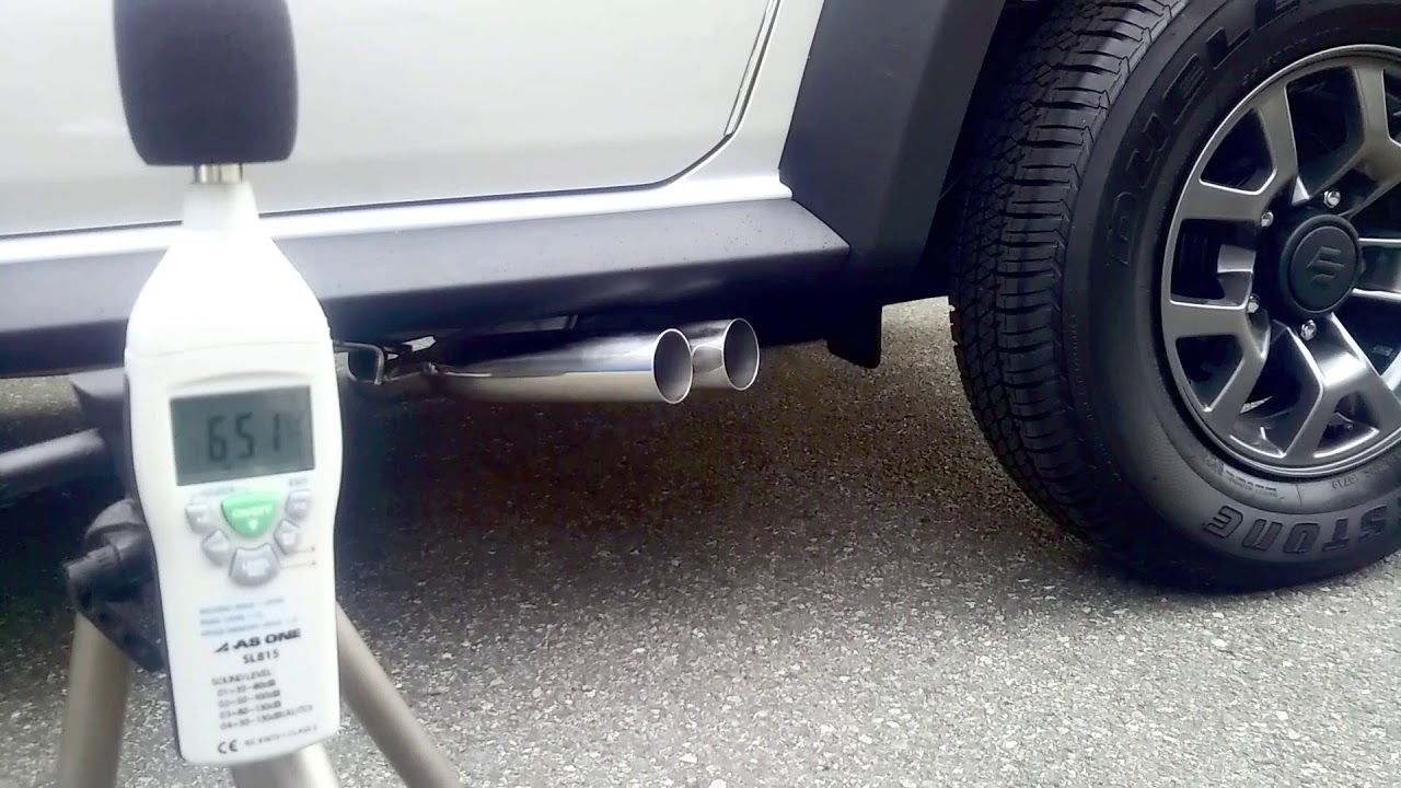 WirusWin】スズキ ジムニーシエラ（JB74）用サイドマフラー - YouTube