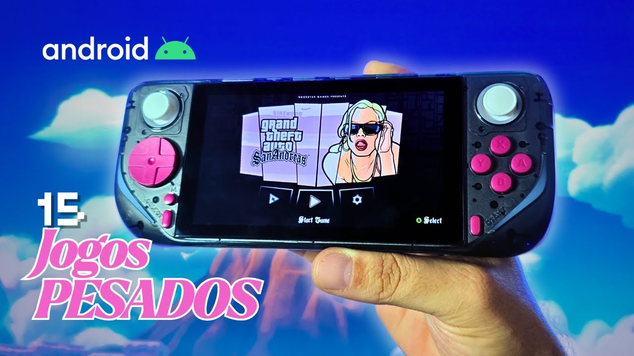 E6MAX Android Handheld Game Console 🔥 – 1000 Retro Games in Your