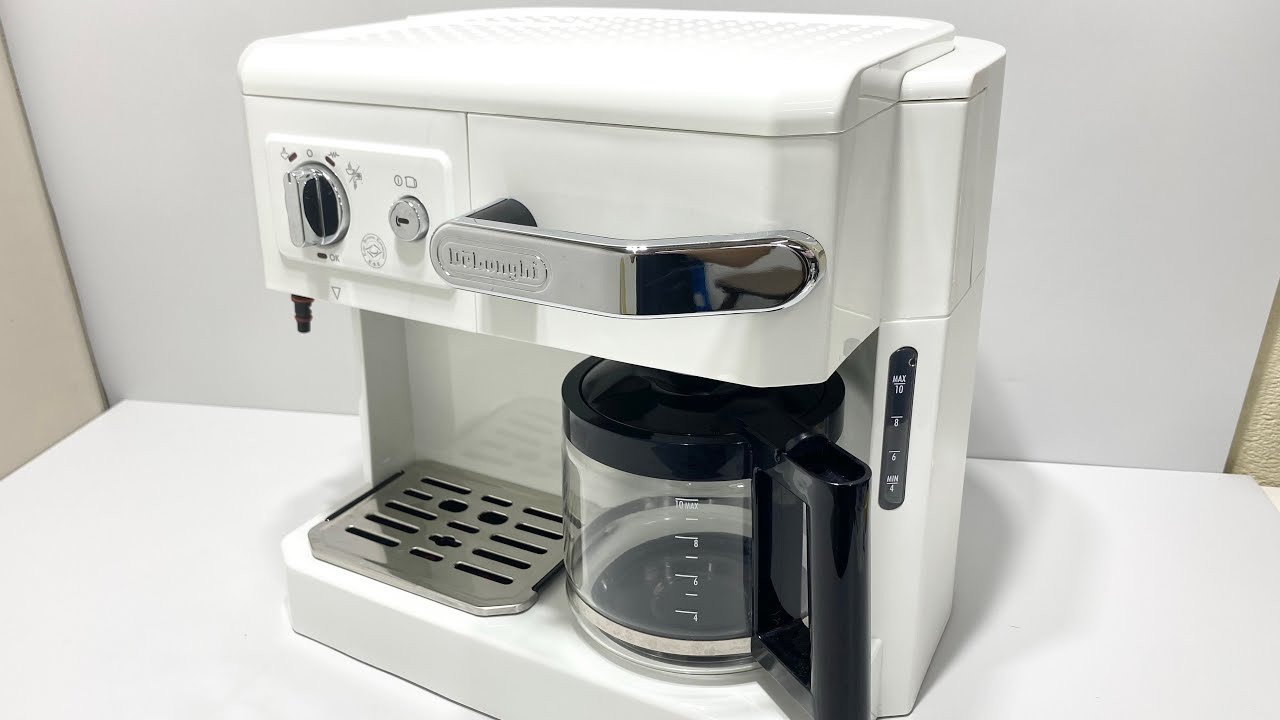 ○ DeLonghi コンビコーヒーメーカー ホワイト BCO410J-W ホワイト 一