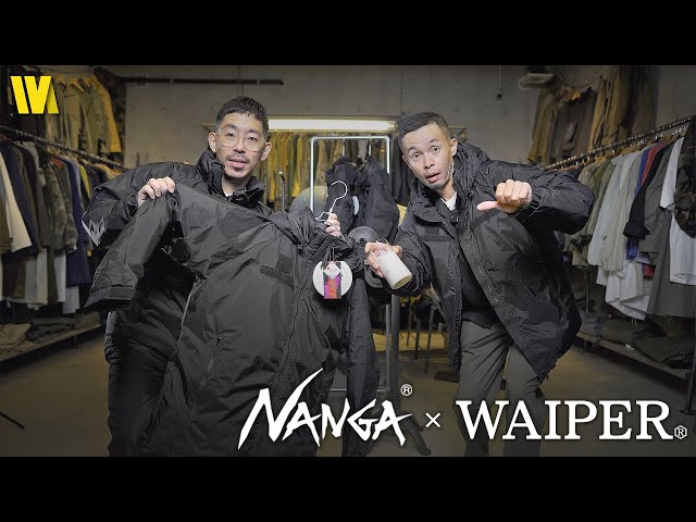 NANGA's flagship down jacket | Made with Aurora Down for ECWCS